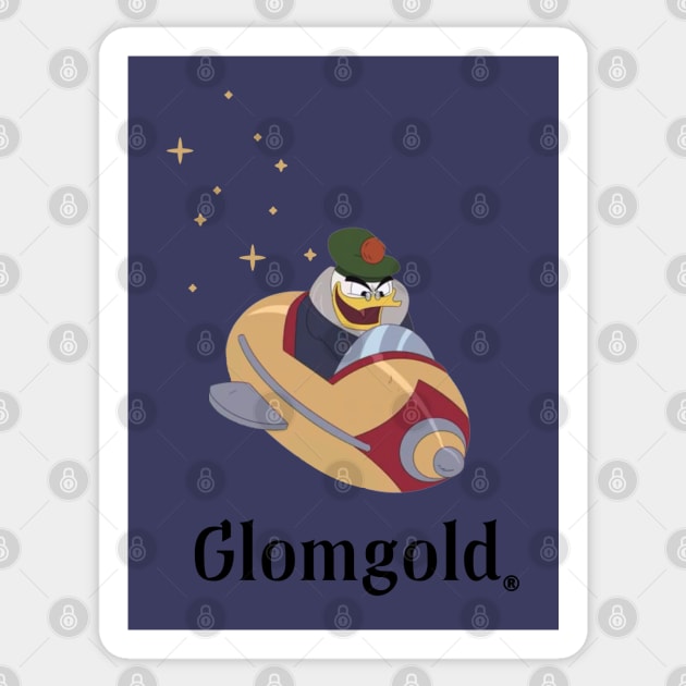 Glomgold Orbiter Sticker by Amores Patos 